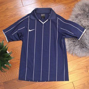 Nike Blue and White Sporty Tee